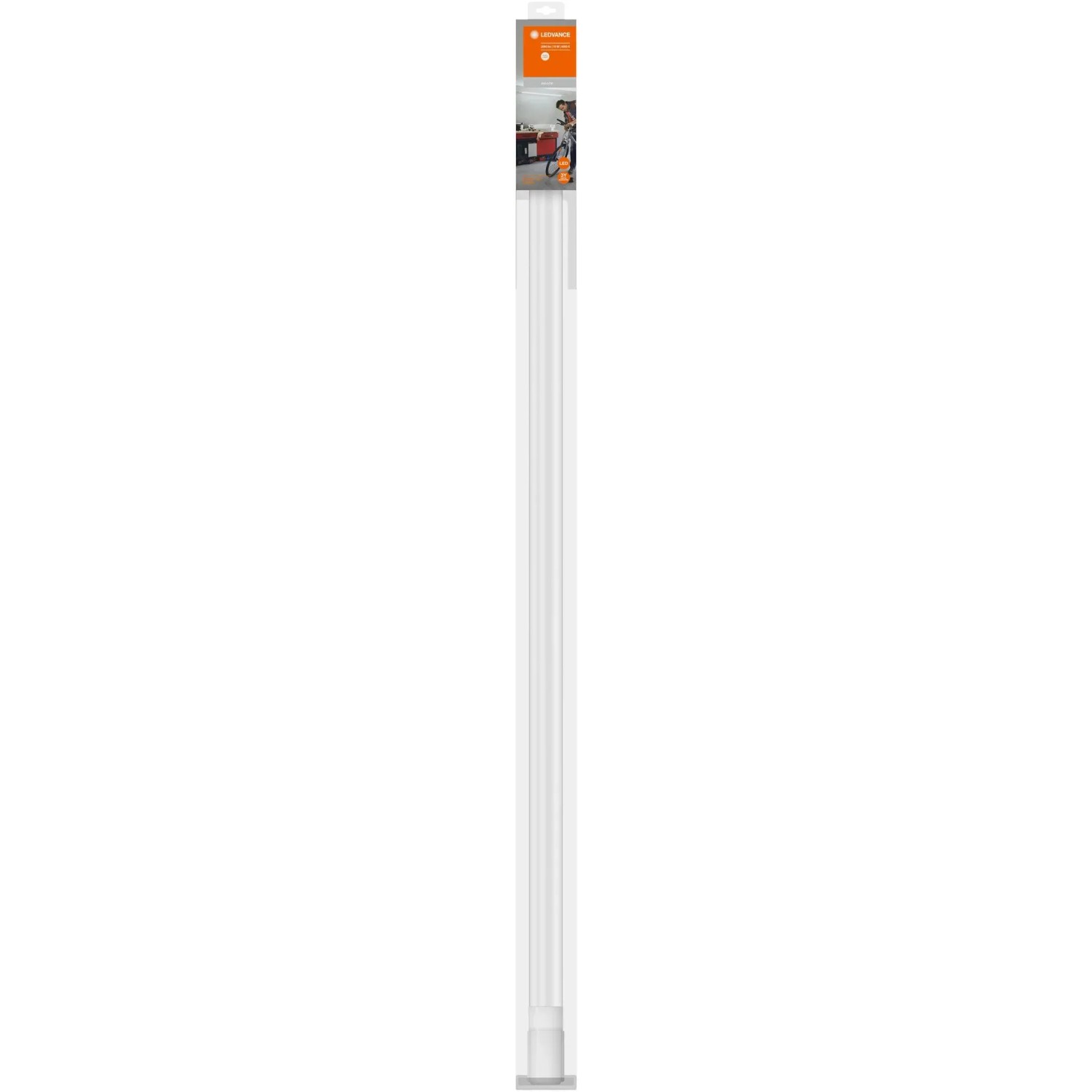 Ledvance LED-Unterbauleuchte TubeKit, 120cm, Kaltweiß, in Verpackung.