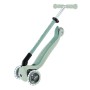 Globber Go-Up Active Lights 3-in-1 Kinderfahrzeug, pistaziengrün, als Scooter mit leuchtenden Rädern. Höhenverstellbar.
