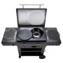 Char-Broil Versa-Tile Gasgrill mit Griddle, Grillrost und Pizza-Aufsatz. Vielseitiges 3-in-1 System.