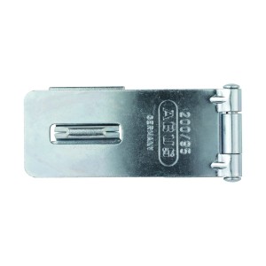 Abus Überfalle 200/95, korrosionsgeschützt mit gehärteter Stahl-Öse für Riegel und Sperren.