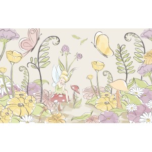 Komar Vlies Fototapete Disney Tinker Bell Infant Bunt