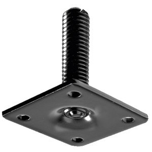 Hettich Tischbein-Montageplatte mit M10 Gewinde