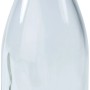 Transparente Dr. Oetker Bügelverschlussflasche, 1 Liter, ideal für Säfte und Öle.