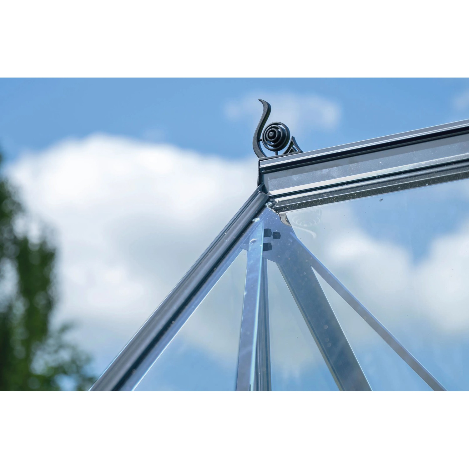 Halls Gewächshaus Icon 8 Alu 9,7 m²_4