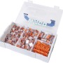 Wago Verbindungsklemmen Set L-BOXX Mini 887-952 im Koffer mit verschiedenen Klemmen und Adaptern.