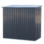 Tepro Metallgerätehaus Multi Shed Medium, 194x182x121 cm, anthrazit, Pultdach.