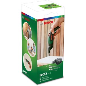 Bosch Bohraufsatz für Akkuschrauber Ixo, zum Bohren von kleinen Löchern in Holz, Plastik und Gips.