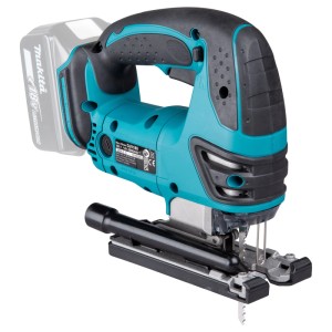 Makita Akku-Pendelhubstichsäge DJV180ZX: Stichsäge in Türkis/Schwarz mit Akku.