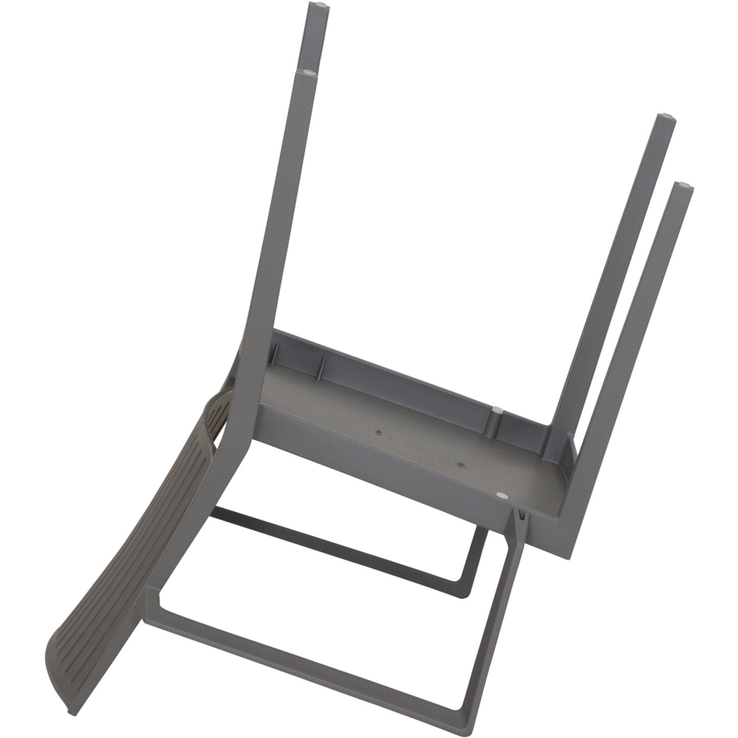 Grauer Siena Garden Lane Stapelsessel, 56x57x80 cm, Gartenstuhl.