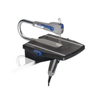 Dremel Moto-Saw MS 20 Dekupiersäge für präzise Schnitte, stationär und mobil einsetzbar.