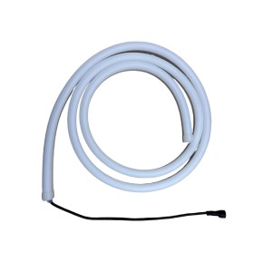 Karibu LED-Farblichtschlauch, 200 cm Verlängerung für Sauna, flexibel und farbwechselnd.