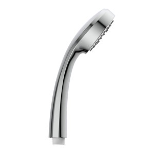 Schütte Handbrause Rimini Chrom, elegante Brause für Dusche mit Antikalk-Noppen.