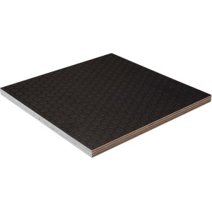 Siebdruckplatte Birke Einseitig Hexa Prägung 120 cm x 60 cm x 1,5 cm Braun