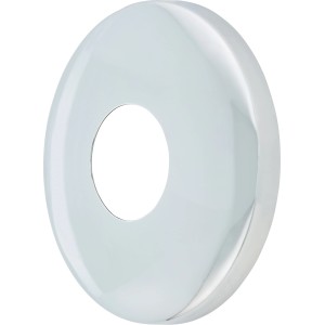 Messing-Rosette Ø 18,6 mm x 10 mm Verchromt