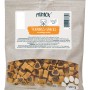 Primox Trainingssnack Geflügel & Wild, 150g. Herzförmige Hunde-Natursnacks im Beutel.