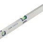 LUX Wasserwaage 40 cm Comfort: Aluminium-Wasserwaage mit zwei Libellen zur präzisen Ausrichtung.