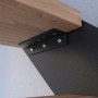 Treppe Kos 13 Stufen Eiche Rustik Geölt 107 cm Design-Geländer Anthrazit FSC®_4