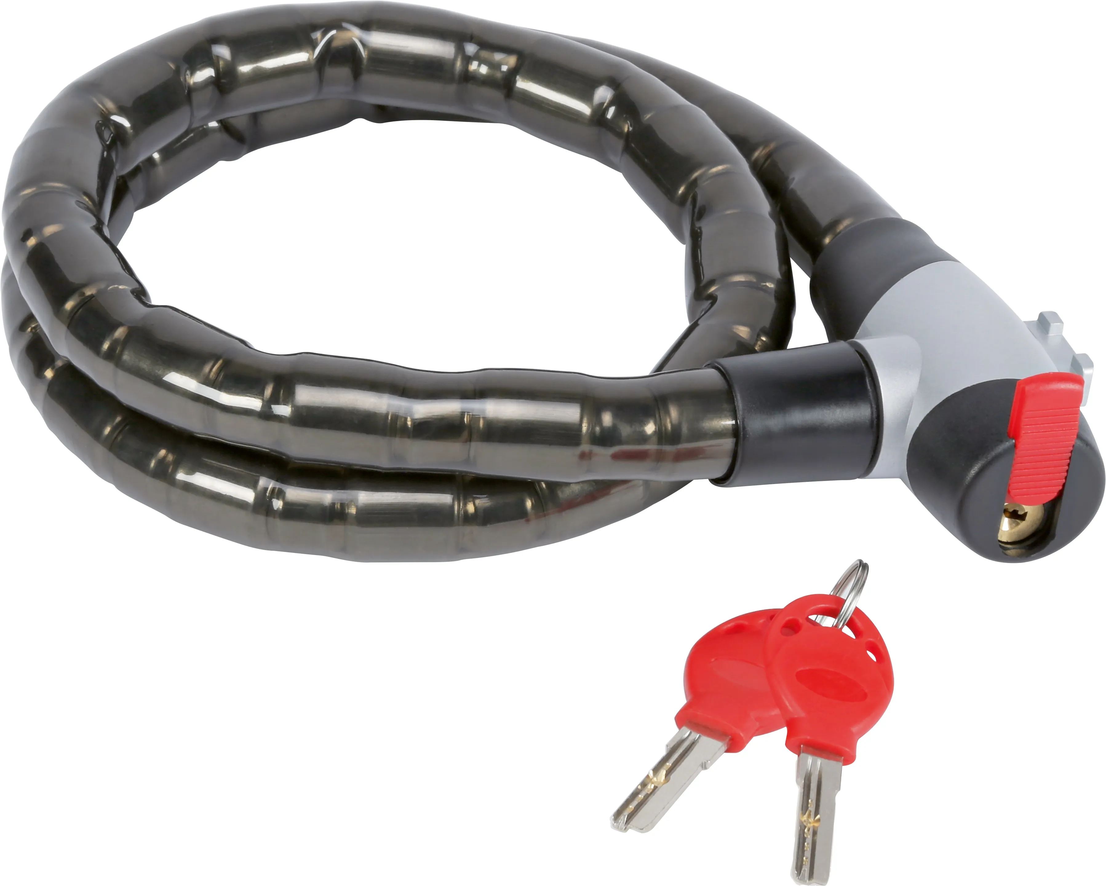 XLC Dillinger Panzerkabelschloss 20mm - Fahrradschloss Sicherheitsstufe 7