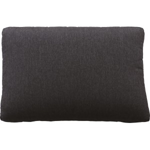 Schwarzes Rückenkissen für Springtown Lounge-Sessel, Polyester, 68x43cm.