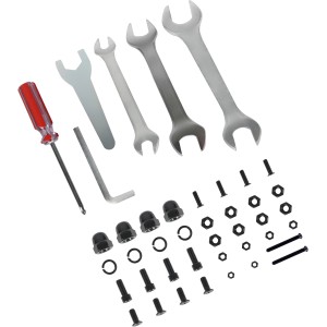 Schrauben- und Werkzeug-Set für Jamestown Keramik-Holzkohlegrill Marwin M