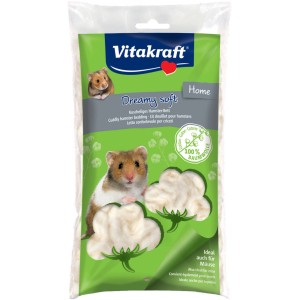 Hamsterbett Dreamy soft aus Baumwolle, Käfigzubehör für Nager.