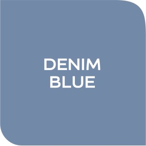 Farbfeld Dulux Fresh Up Fliesenlack in Denim Blue (glänzend).