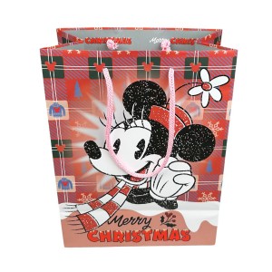 Disney Geschenktüte Minnie Medium 23 cm x 17,5 cm x 9,5 cm