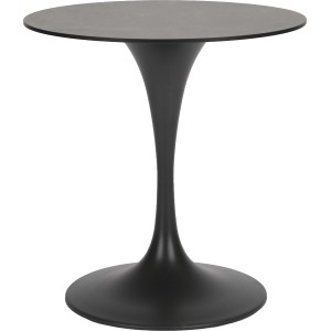 Runder, anthrazitfarbener Acamp Klapptisch (Ø 70 cm) für Garten oder Balkon.