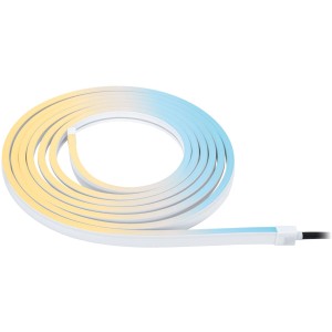 Paulmann Neon Stripe RGB, 5m, für Außen: Flexible LED-Lichterkette mit Farbwechsel für Garten und Terrasse.