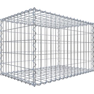 Gabiona Gabionenkorb 50 cm x 80 cm x 50 cm Maschenw 5 cm x 10 cm