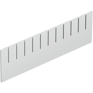 Eurobox-System Abtrenner Weiß 35,5 cm x 11 cm
