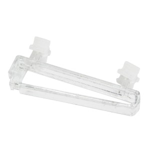 Transparenter Schöner Wohnen Schlaufengleiter Leon, 8 Stück für Stilgarnituren.