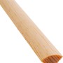 Kiefer Viertelstab, 22x22 mm, 900 mm Länge. Holzleiste für Wandabschlüsse und Zierarbeiten.