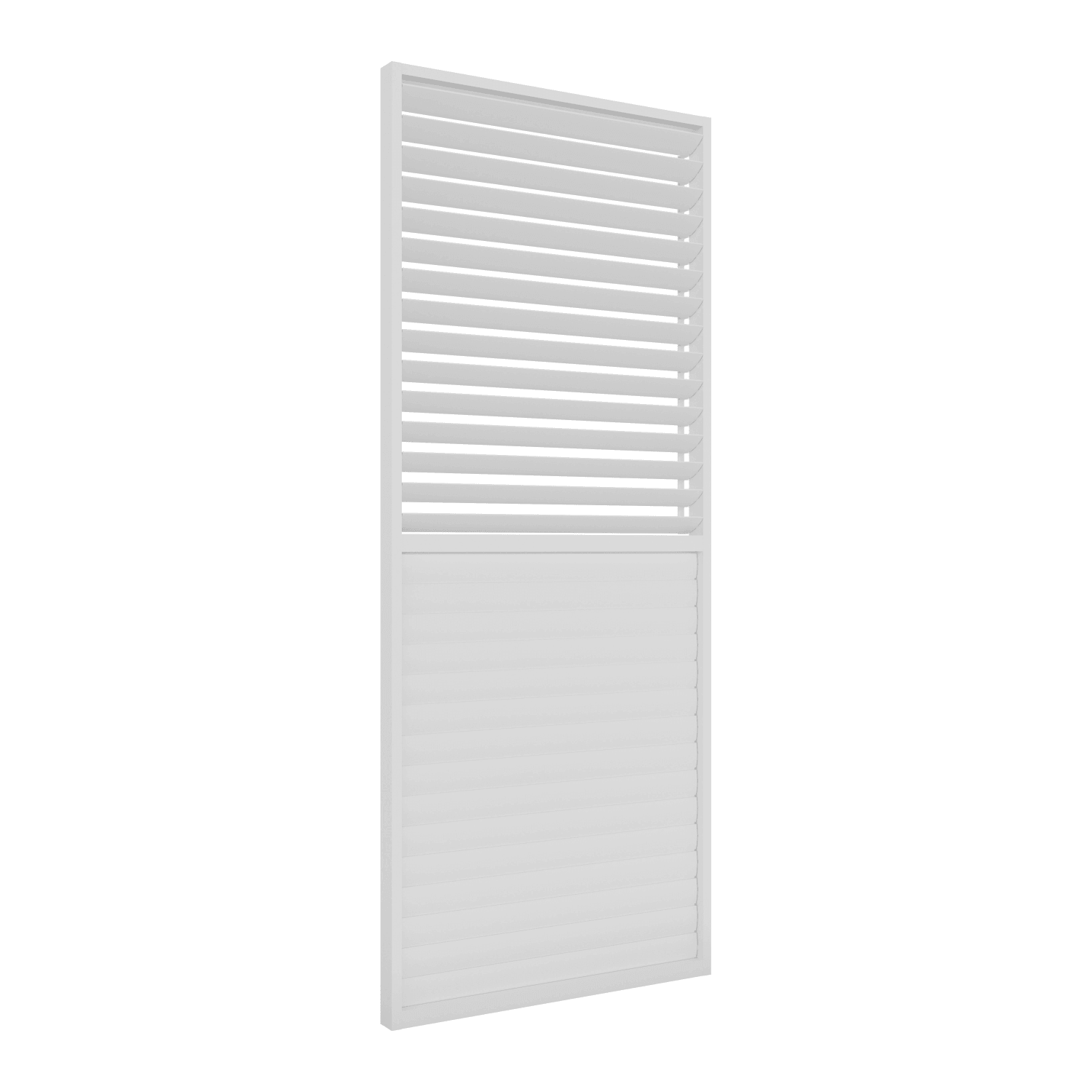 Ximax Lamellenwand Aluminium Pergola 90 cm Weiß kaufen bei OBI