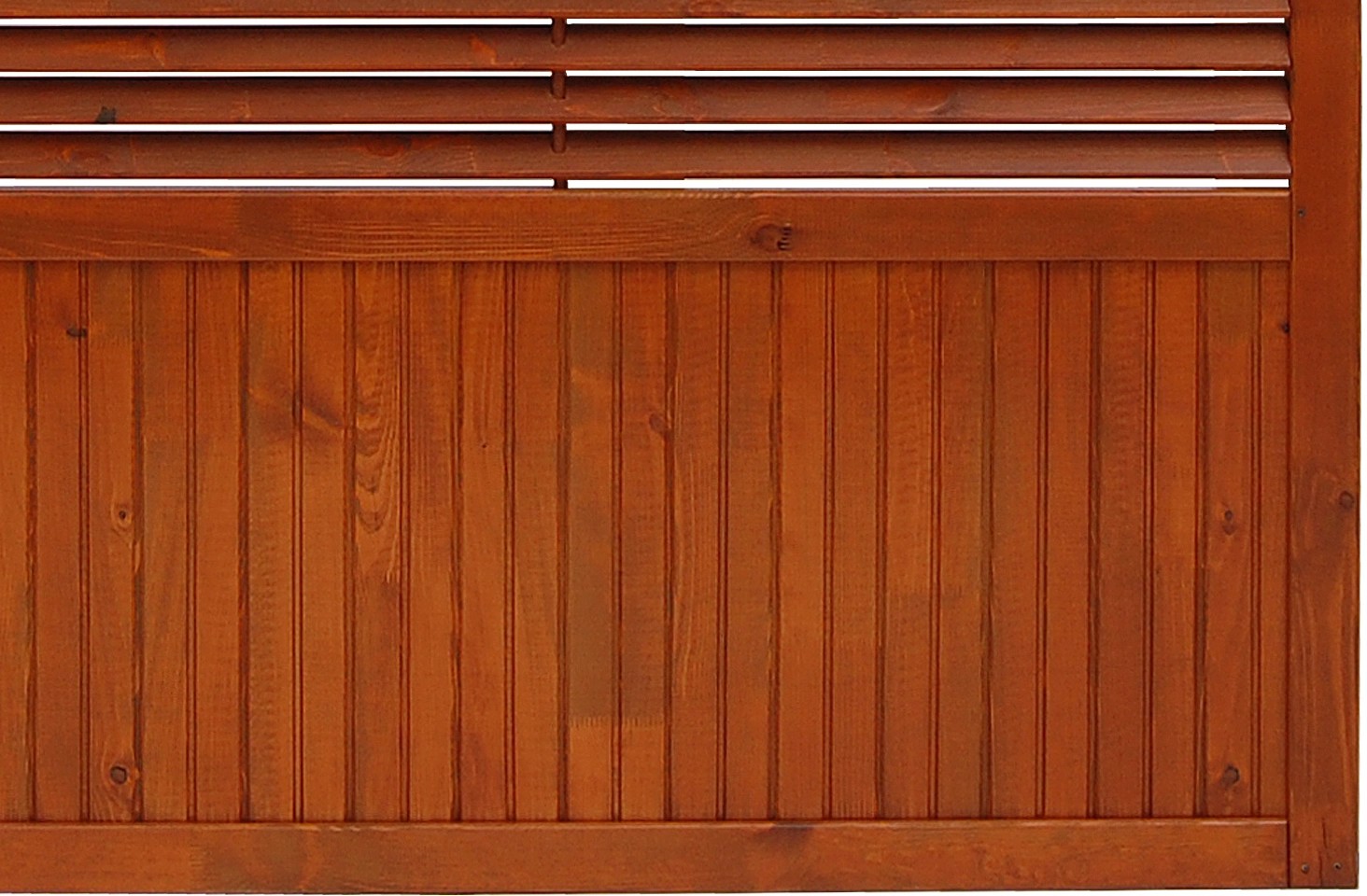 Sichtschutzzaun Element York Teakfarben 90 cm x 180 cm FSC® kaufen bei OBI