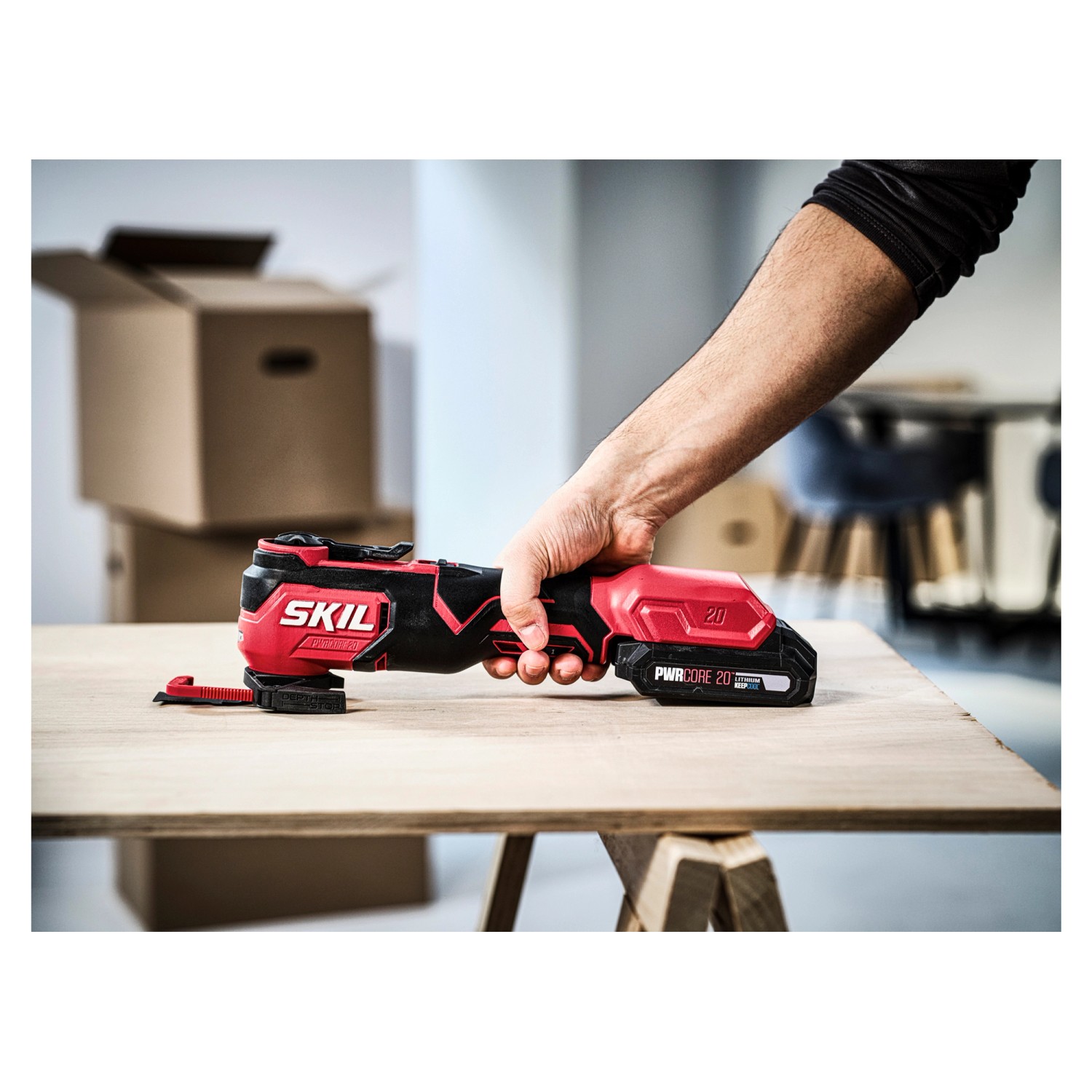 Skil Akku-Multifunktionswerkzeug 3622CA Bürstenlos Ohne 20 V Akku & Ladegerät_5