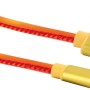 Schwaiger USB-Kabel: USB 2.0 Micro B auf USB 2.0 Typ A, Chamäleon-Effekt, 1,5 m.
