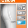 Osram E27 LED-Lampe in Glühlampenform, 10W, 1055lm, neutralweißes Licht.