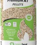 Sack Greenheat Holzpellets Premium EN Plus A1, 15 kg. Brennstoff aus Fichtenholz.