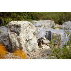 Oase InScenio Rock Sand Spritzschutz in Sandsteinoptik für Teich, 30x30x40 cm.