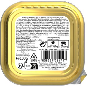 Vitakraft Menu Igelfutter Nassfutter mit Insekten, 100g Dose.