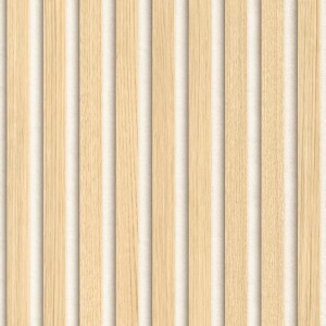 Grosfillex Wandpaneel Element 3D Linio Ash Light, Holz- und Filzoptik für Wand- und Deckengestaltung.