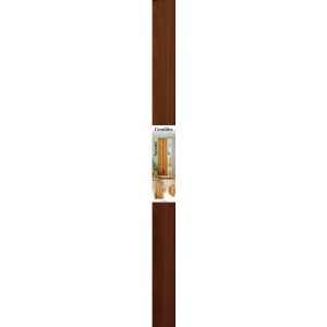 Zusatzlamelle für Falttür Spacy, Palisander, 14,5x205 cm. Erweiterung für flexible Raumgestaltung.