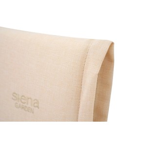 Siena Garden Liegenauflage Stella 200 cm x 58 cm x 6 cm Ecru