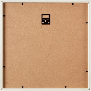 Rückseite des Bilderrahmens Under The Sea Natur, 32,3x32,3 cm, mit Aufhängevorrichtung.