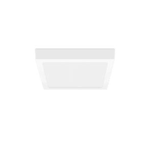Weiße, quadratische Philips LED-Deckenleuchte Magneos Slim, 21x21 cm. Ideal für LED-Spots.
