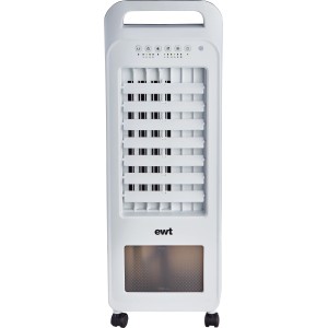 Ewt Multicool Ventilator Luftkühler mit Rollen, weiß.