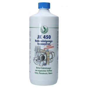 J. Kondor JK 450 Rohrreinigungskonzentrat, 1 Liter Flasche für effektive Rohrreinigung.