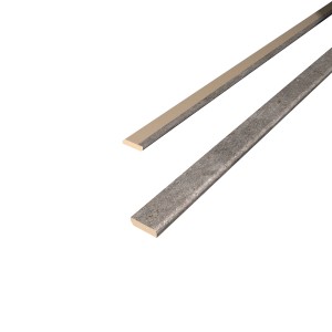 Egger Abdeckleiste Decowall AL003 Rovigo Beton, 2,4 m, für Wandpaneele und harmonische Übergänge.