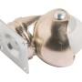 Sesselrolle, Ø 40 mm, mit verzinktem Stahlgehäuse und rundem, spurfreiem Gummirad.